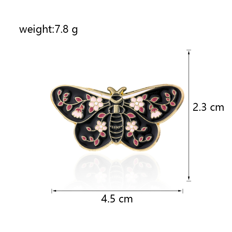 Simple Style Insect Bee Butterfly Alloy Unisex Brooches display picture 8