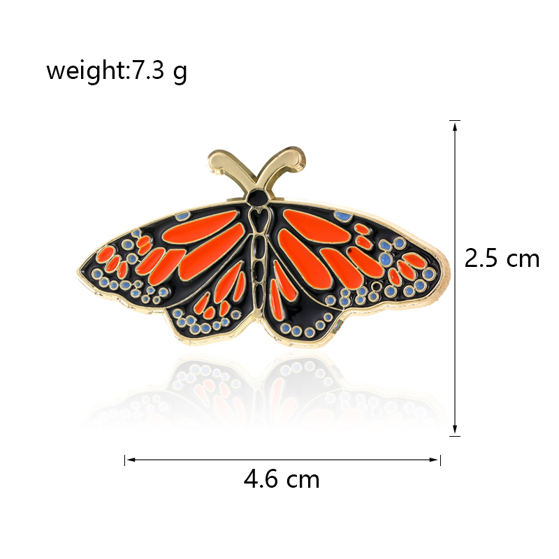 Simple Style Insect Bee Butterfly Alloy Unisex Brooches display picture 5