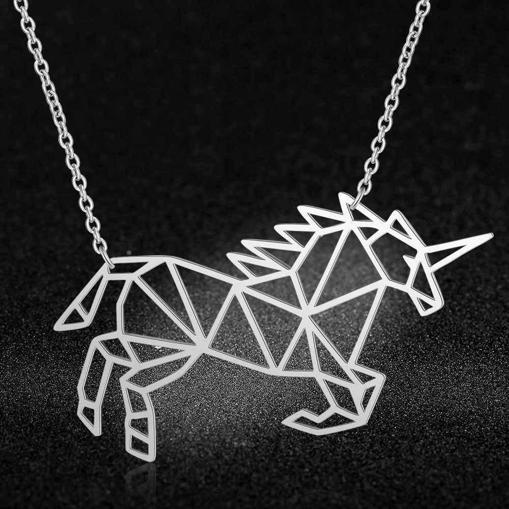 Vintage Style Horse Stainless Steel Polishing Plating 18k Gold Plated Pendant Necklace display picture 8