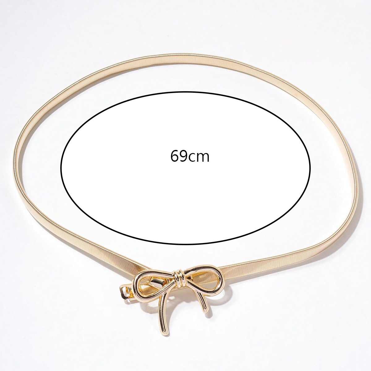 Lady Bow Knot Alloy Women's Chain Belts display picture 1