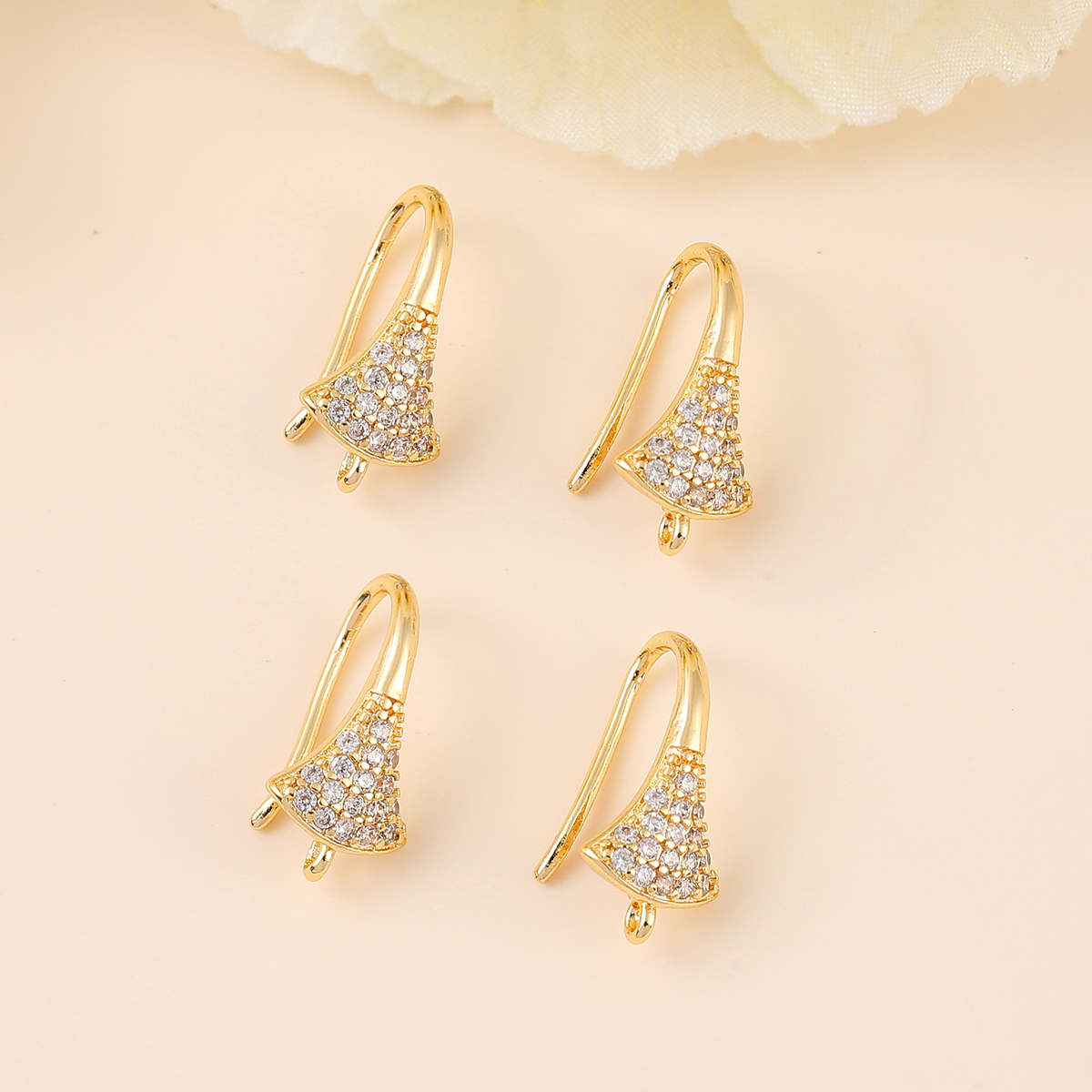 1 Pair Copper Zircon Geometric Simple Style Classic Style display picture 6