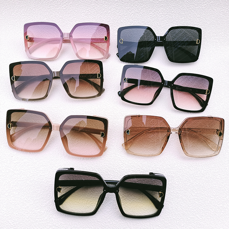 Ig Style Casual Geometric Pc Resin Square Full Frame Women's Sunglasses display picture 5