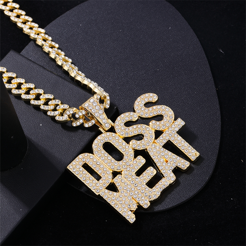 1 Piece 304 Stainless Steel Zinc Alloy Rhinestone Letter display picture 8