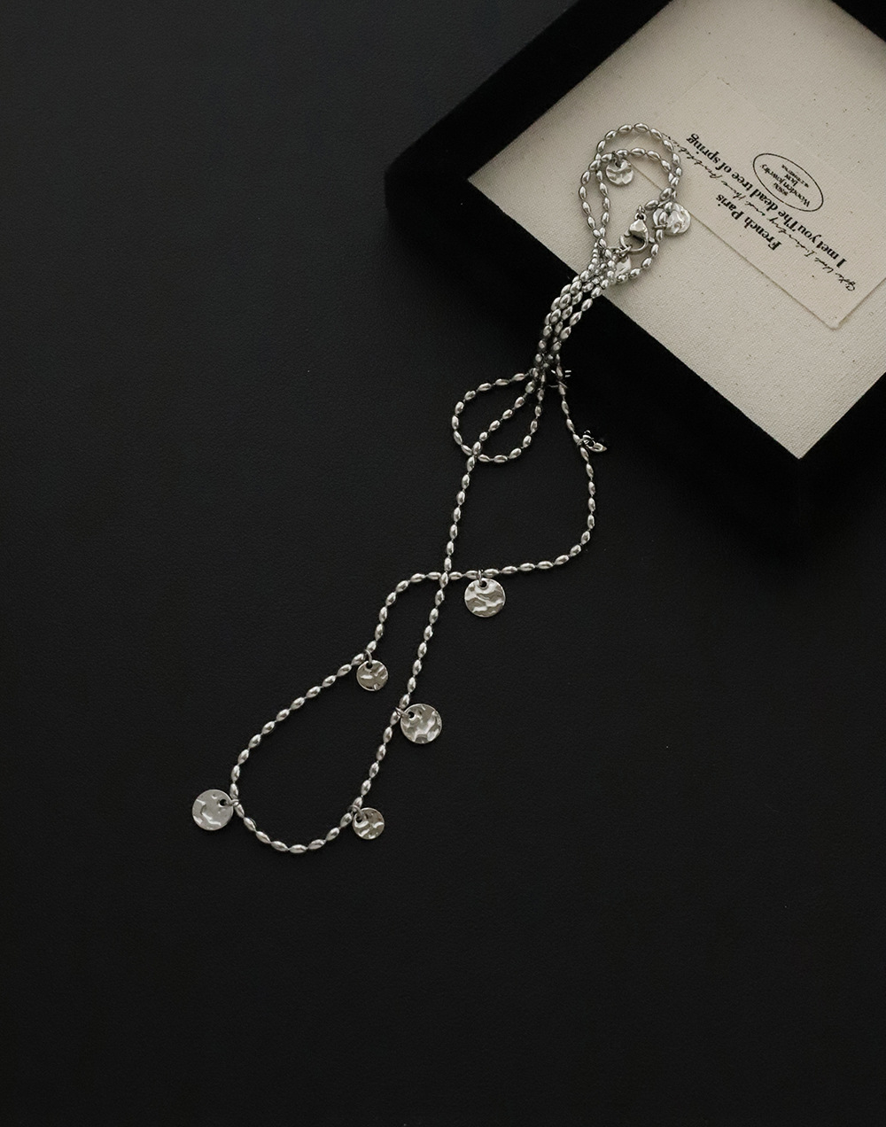 Ig Style Round Stainless Steel Necklace display picture 2