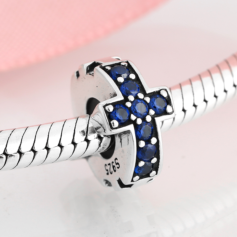 Original Design Simple Style Cross Devil's Eye Bow Knot Sterling Silver Inlay Zircon Jewelry Accessories display picture 22