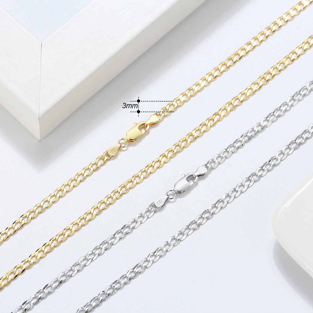Simple Style Geometric Sterling Silver Plating 14k Gold Plated White Gold Plated Necklace display picture 12