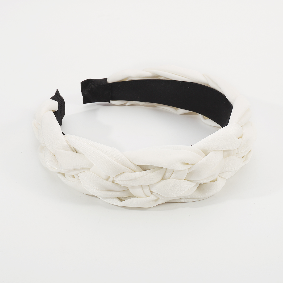 Women's Simple Style Solid Color Cloth Hair Band display picture 5