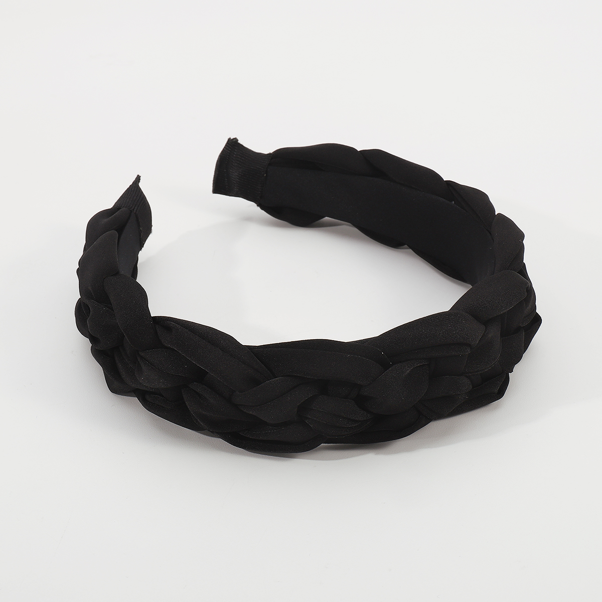 Women's Simple Style Solid Color Cloth Hair Band display picture 7