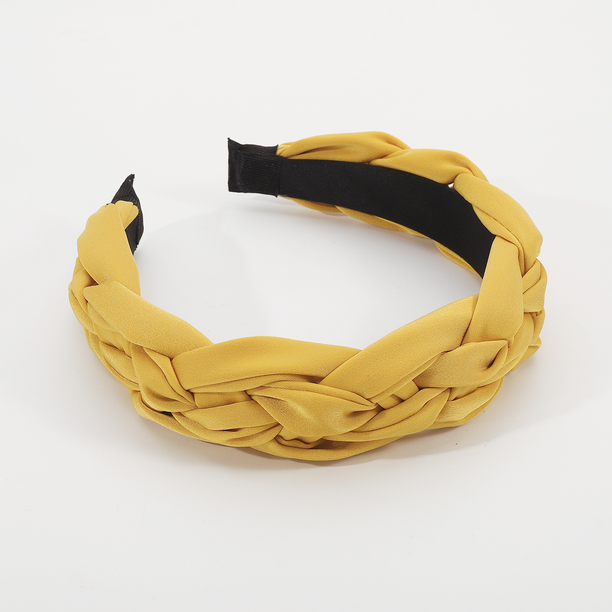 Women's Simple Style Solid Color Cloth Hair Band display picture 9