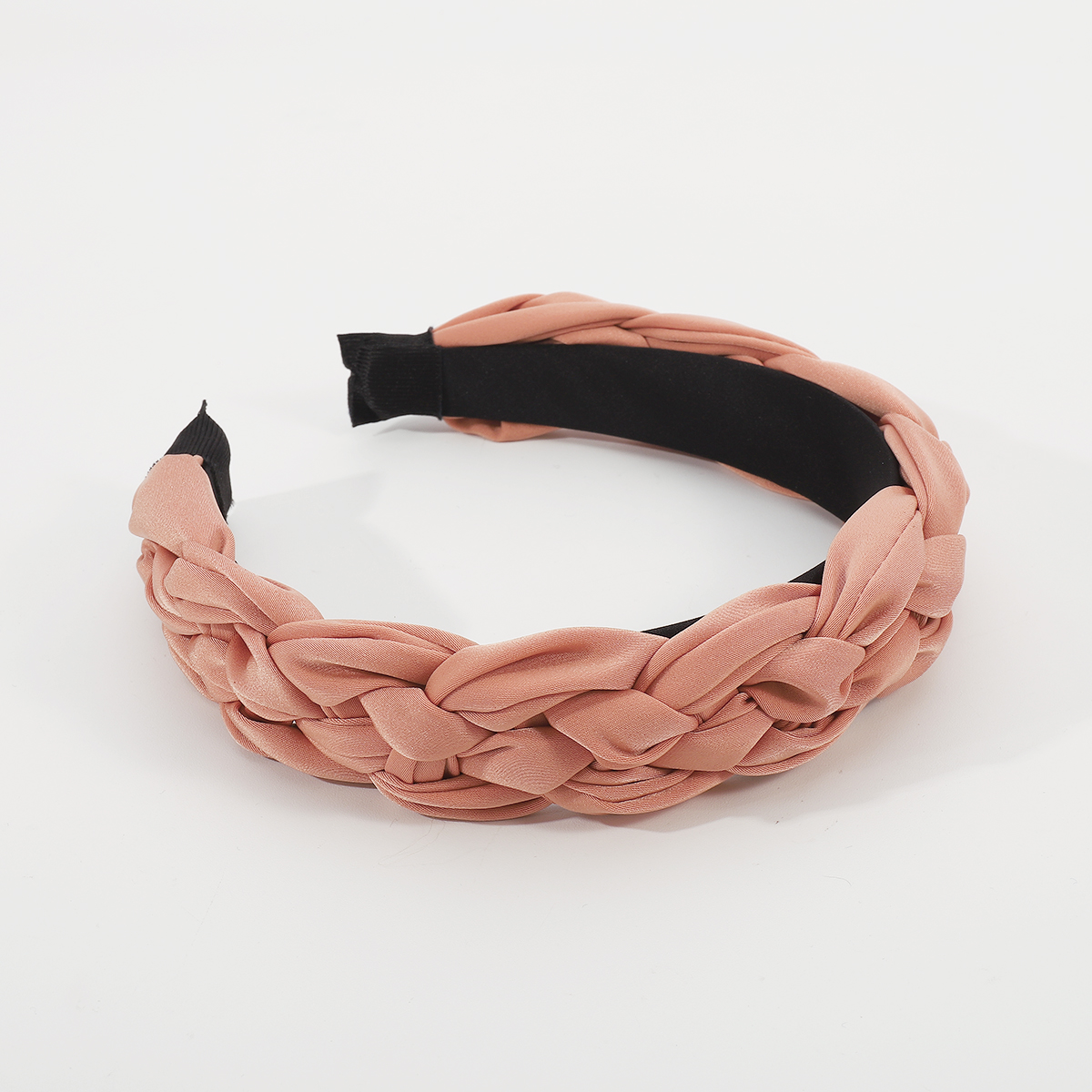 Women's Simple Style Solid Color Cloth Hair Band display picture 8