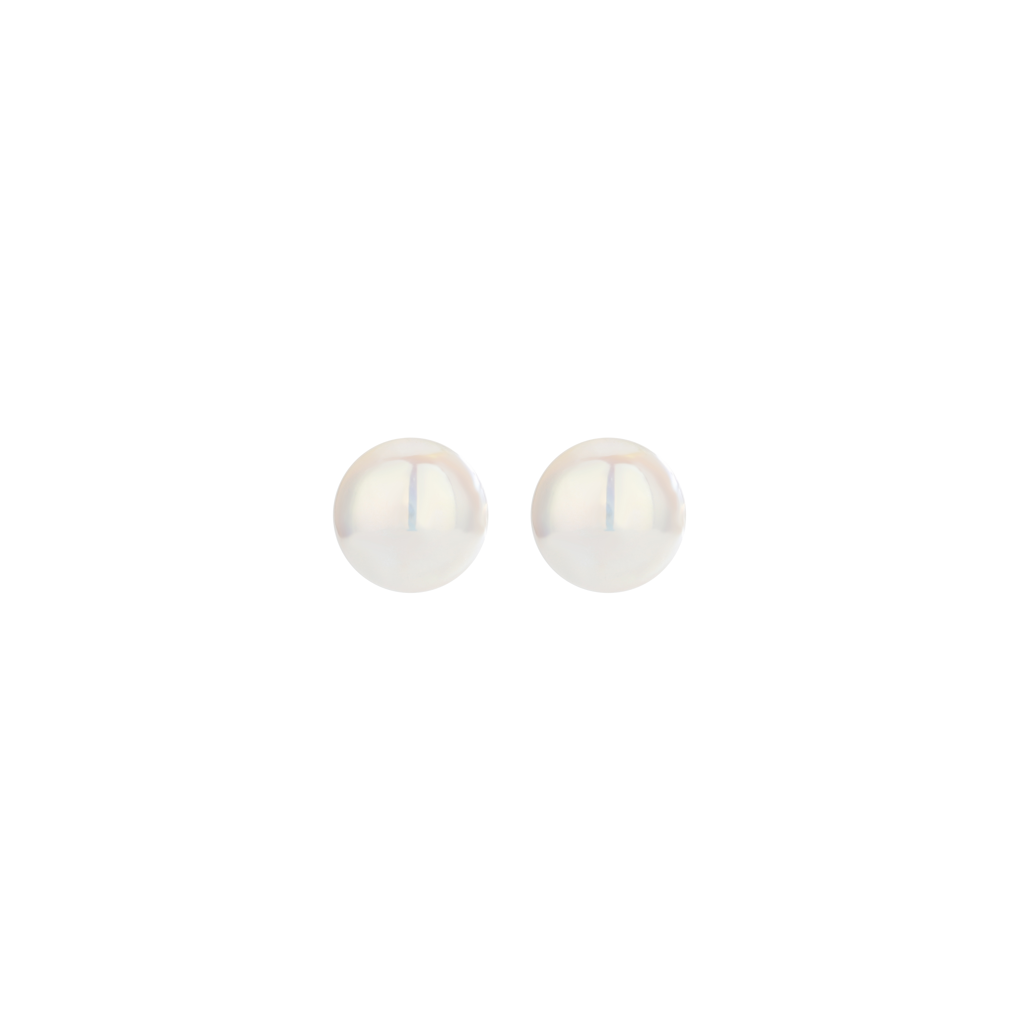 1 Pair Simple Style Round Copper Ear Studs display picture 4