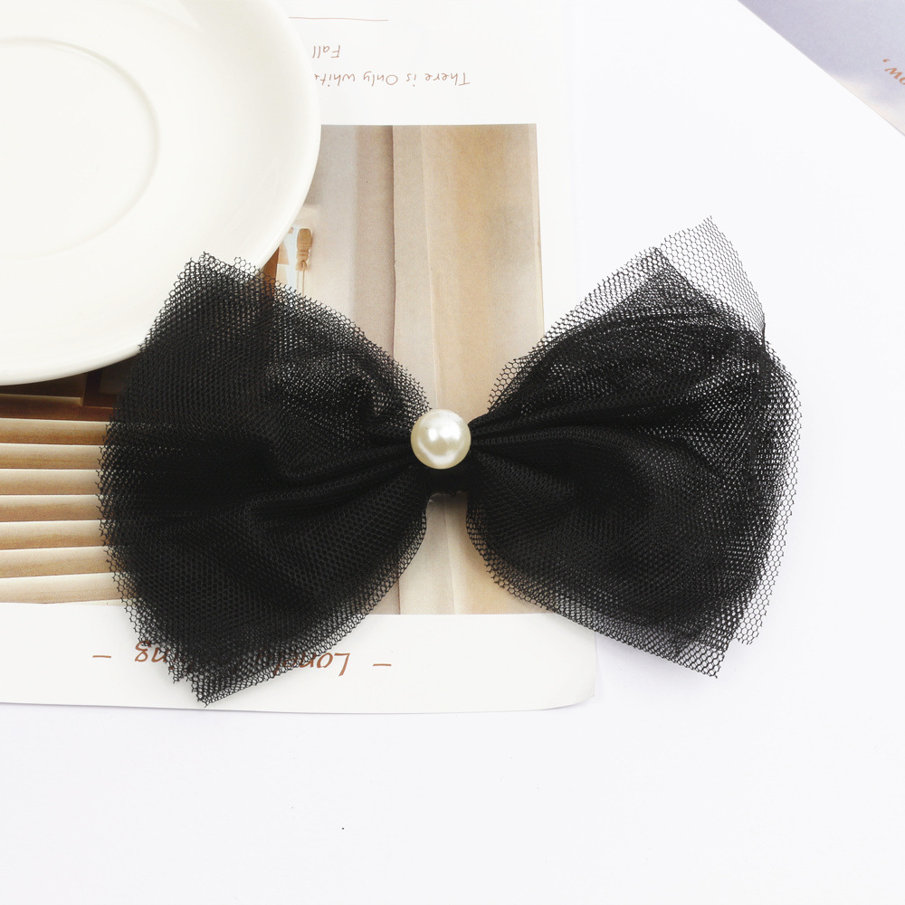 Women's Lady Bow Knot Gauze Hair Clip display picture 6