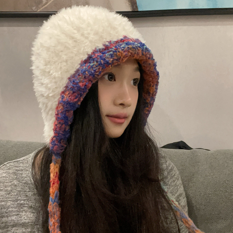 Women's Commute Solid Color Eaveless Wool Cap display picture 8