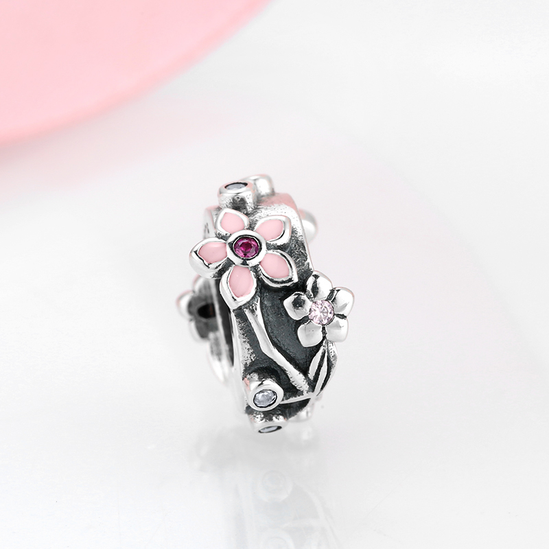 Original Design Simple Style Flower Petal Sterling Silver Inlay Zircon Jewelry Accessories display picture 6