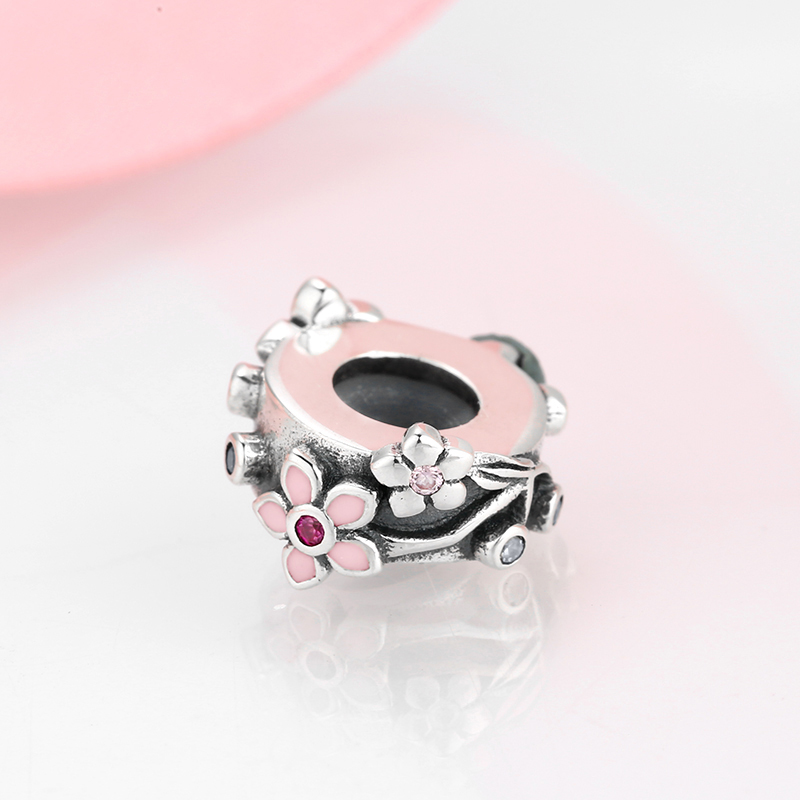 Original Design Simple Style Flower Petal Sterling Silver Inlay Zircon Jewelry Accessories display picture 7