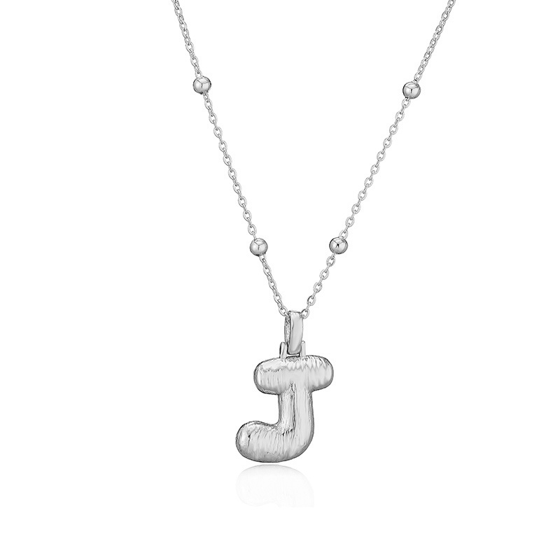 Simple Style Letter Copper Plating 18k Gold Plated Pendant Necklace display picture 24