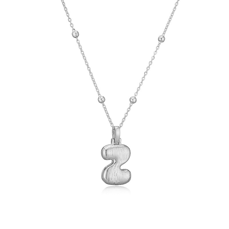 Simple Style Letter Copper Plating 18k Gold Plated Pendant Necklace display picture 55