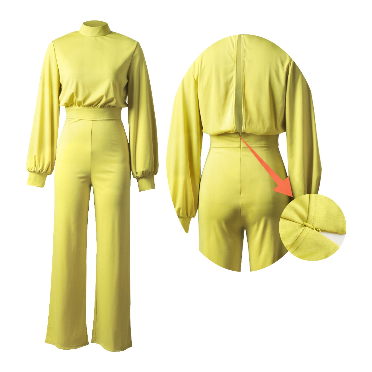 Women's Daily Simple Style Solid Color Full Length Jumpsuits display picture 10
