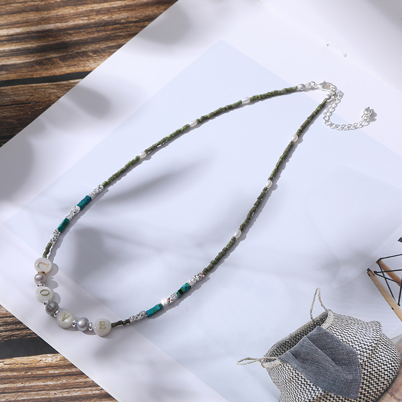 Vintage Style Simple Style Classic Style Moon Stainless Steel Beaded Copper Beaded Enamel Plating 14k Gold Plated 18k Gold Plated Women's Necklace display picture 35