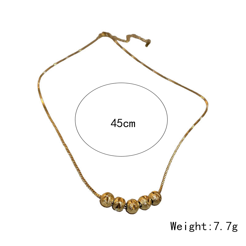 Elegant Simple Style Geometric Titanium Steel Pendant Necklace display picture 3