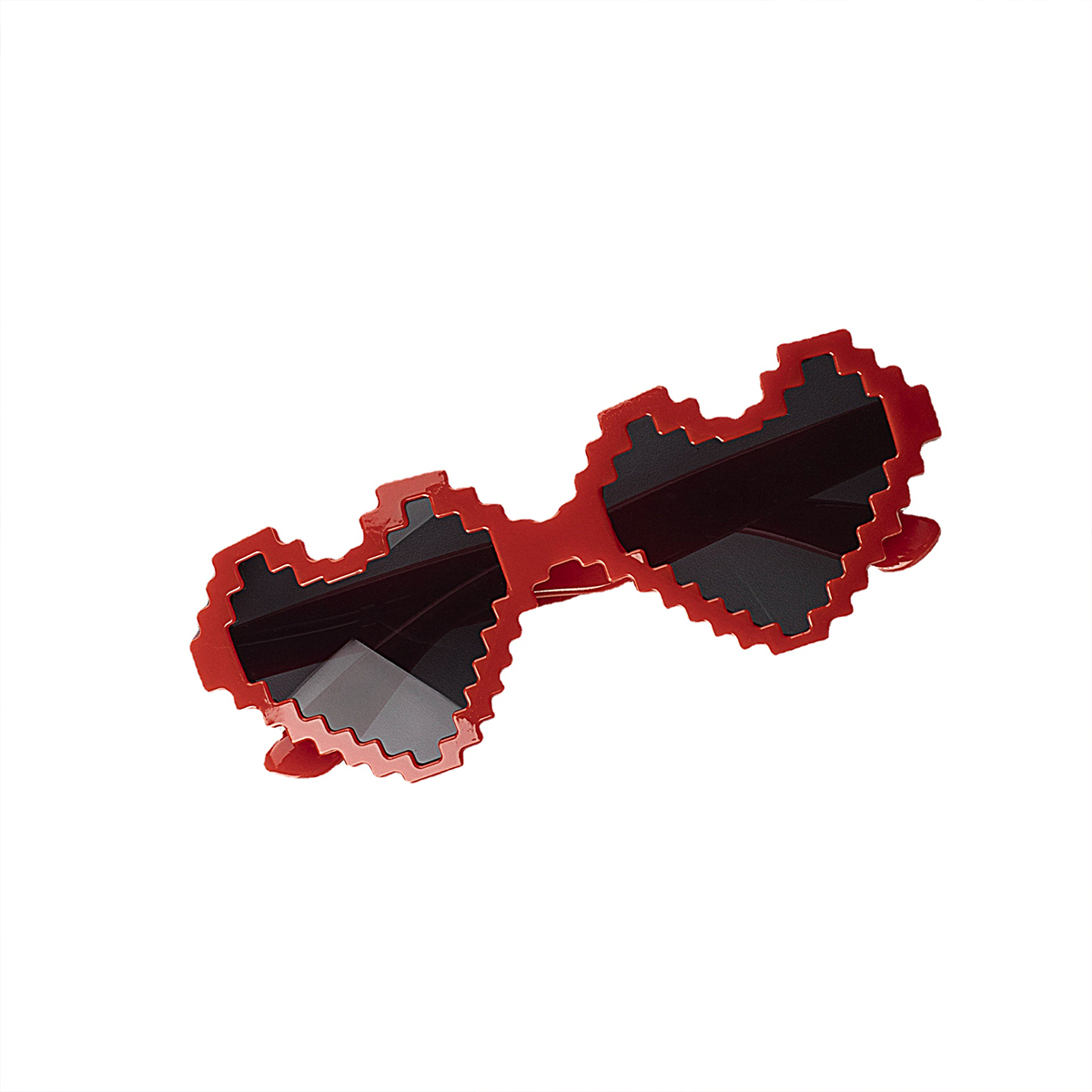 Funny Heart Shape Resin Special-shaped Mirror Full Frame Women's Sunglasses display picture 1