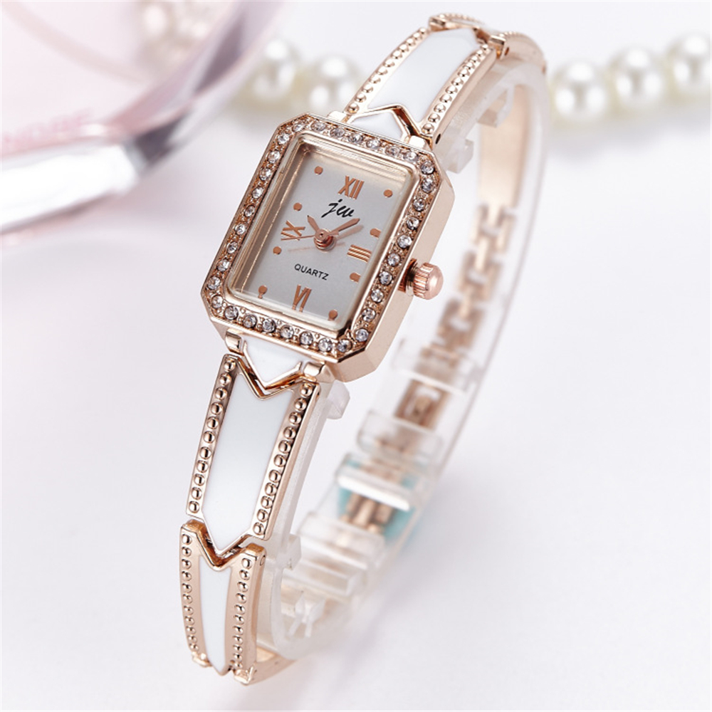 Classical Rectangle Quartz Women's Watches display picture 3