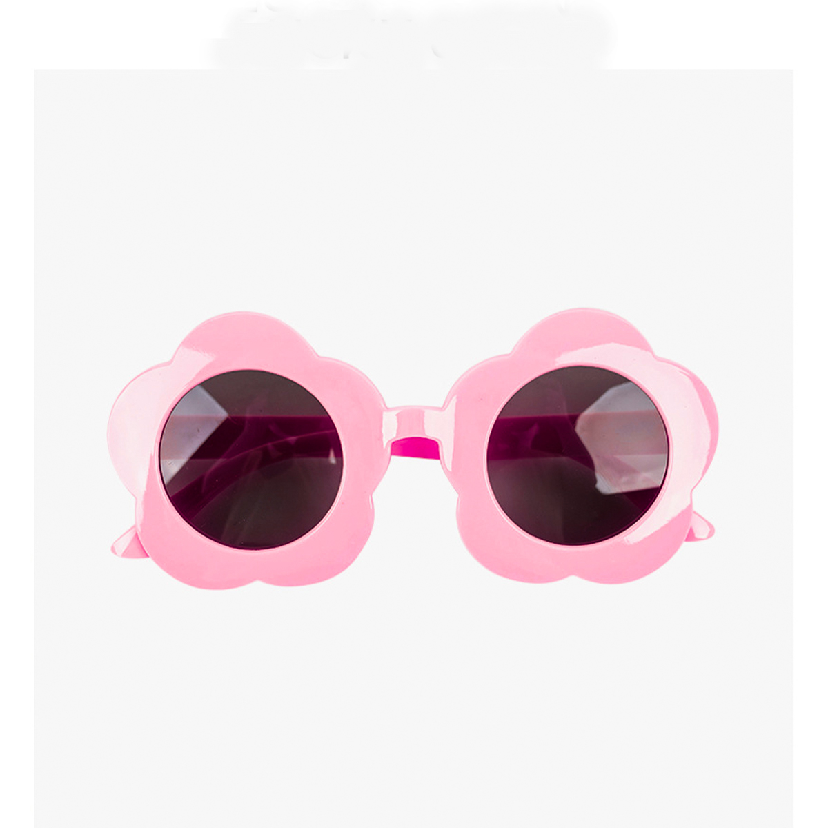 Funny Simple Style Flower Resin Special-shaped Mirror Flowers Full Frame Women's Sunglasses display picture 3
