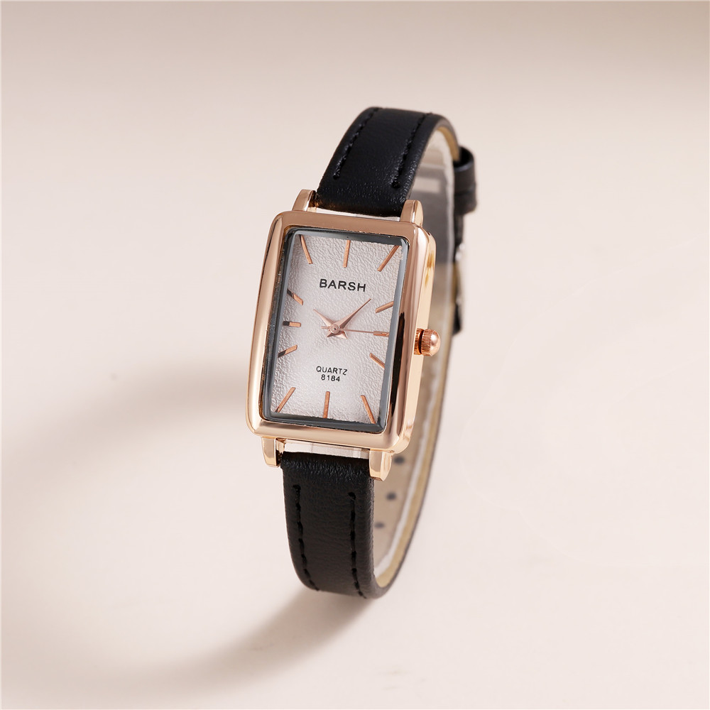 Elegant Rectangle Buckle Quartz Women's Watches display picture 4