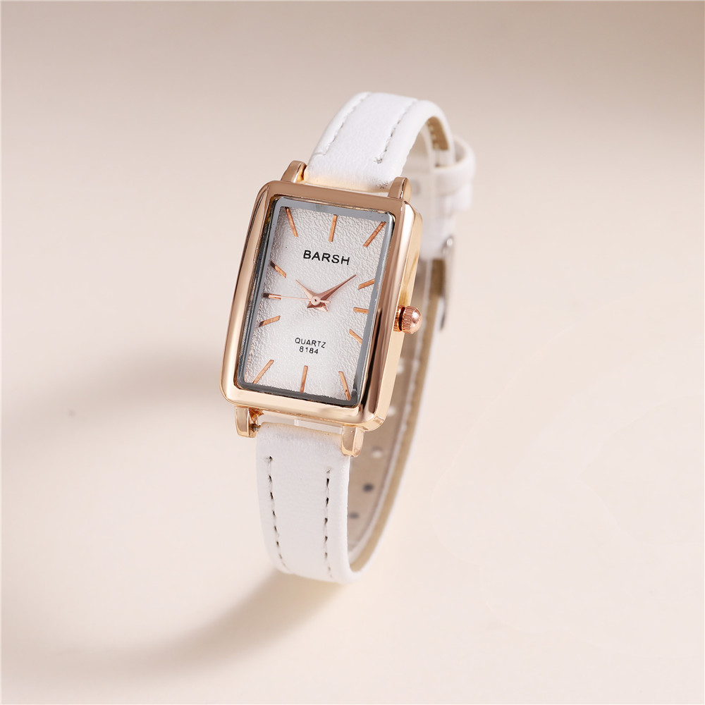 Elegante Rectángulo Hebilla Cuarzo Relojes De Mujer display picture 3