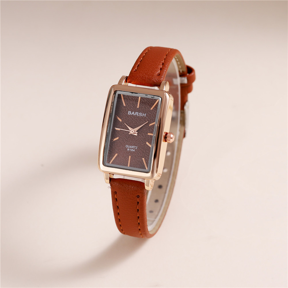 Élégant Rectangle Boucle Quartz Femmes De Montres display picture 5