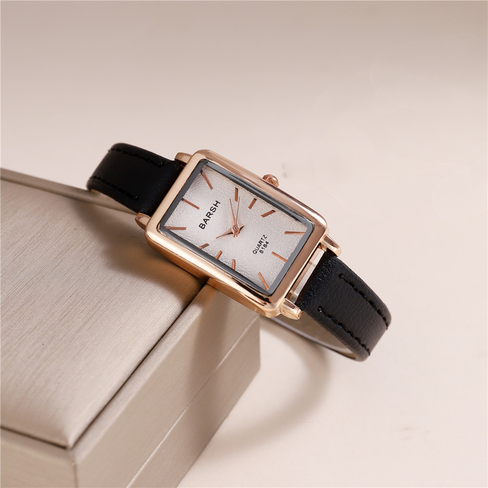 Elegant Rectangle Buckle Quartz Women's Watches display picture 7