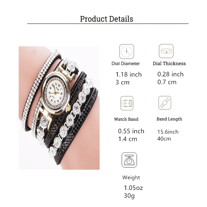 Classic Style Solid Color Single Folding Buckle Quartz Women's Watches display picture 1