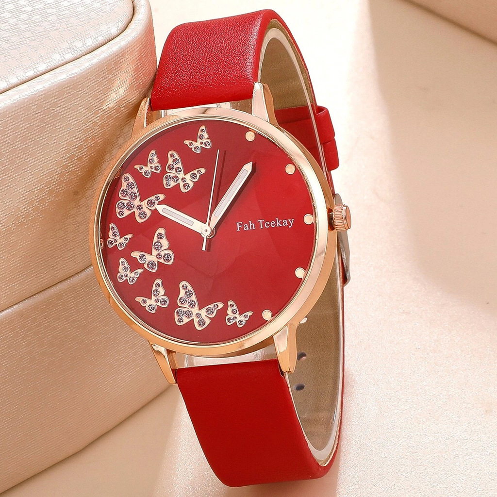 Estilo Clásico Mariposa Hebilla Cuarzo Relojes De Mujer display picture 11