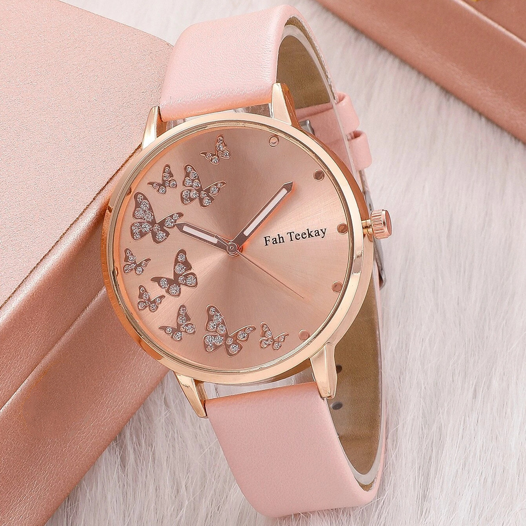 Classic Style Butterfly Buckle Quartz Women's Watches display picture 9