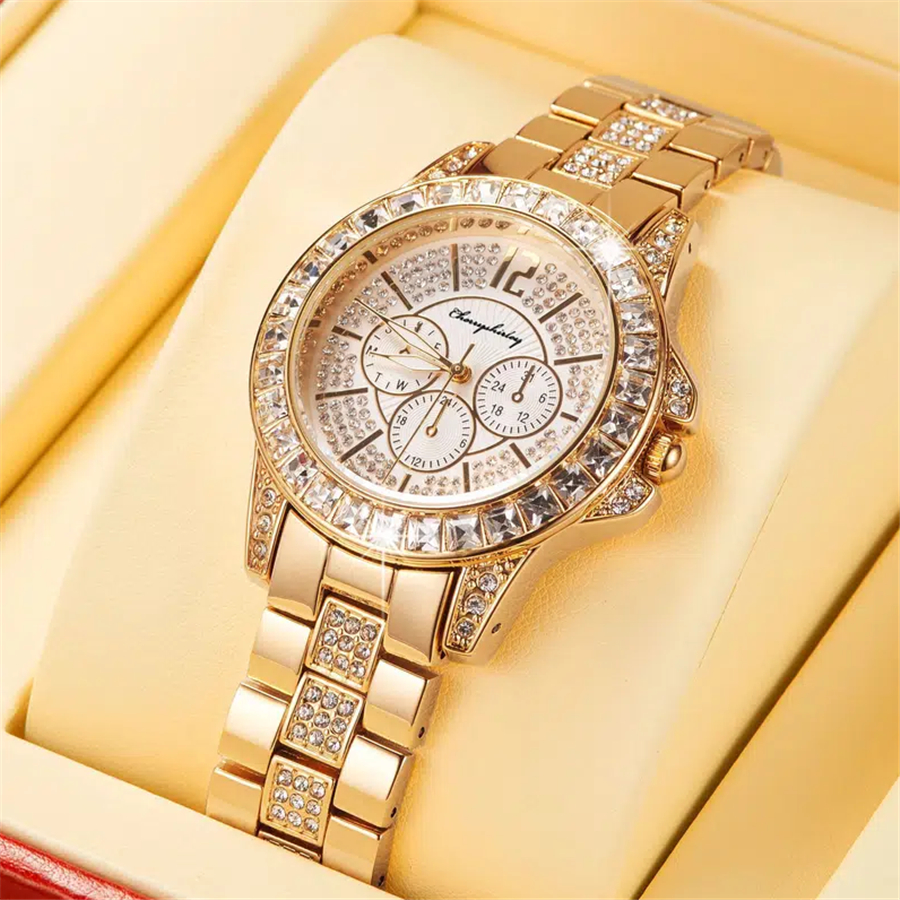 Classic Style Solid Color Horseshoe Buckle Quartz Women's Watches display picture 2