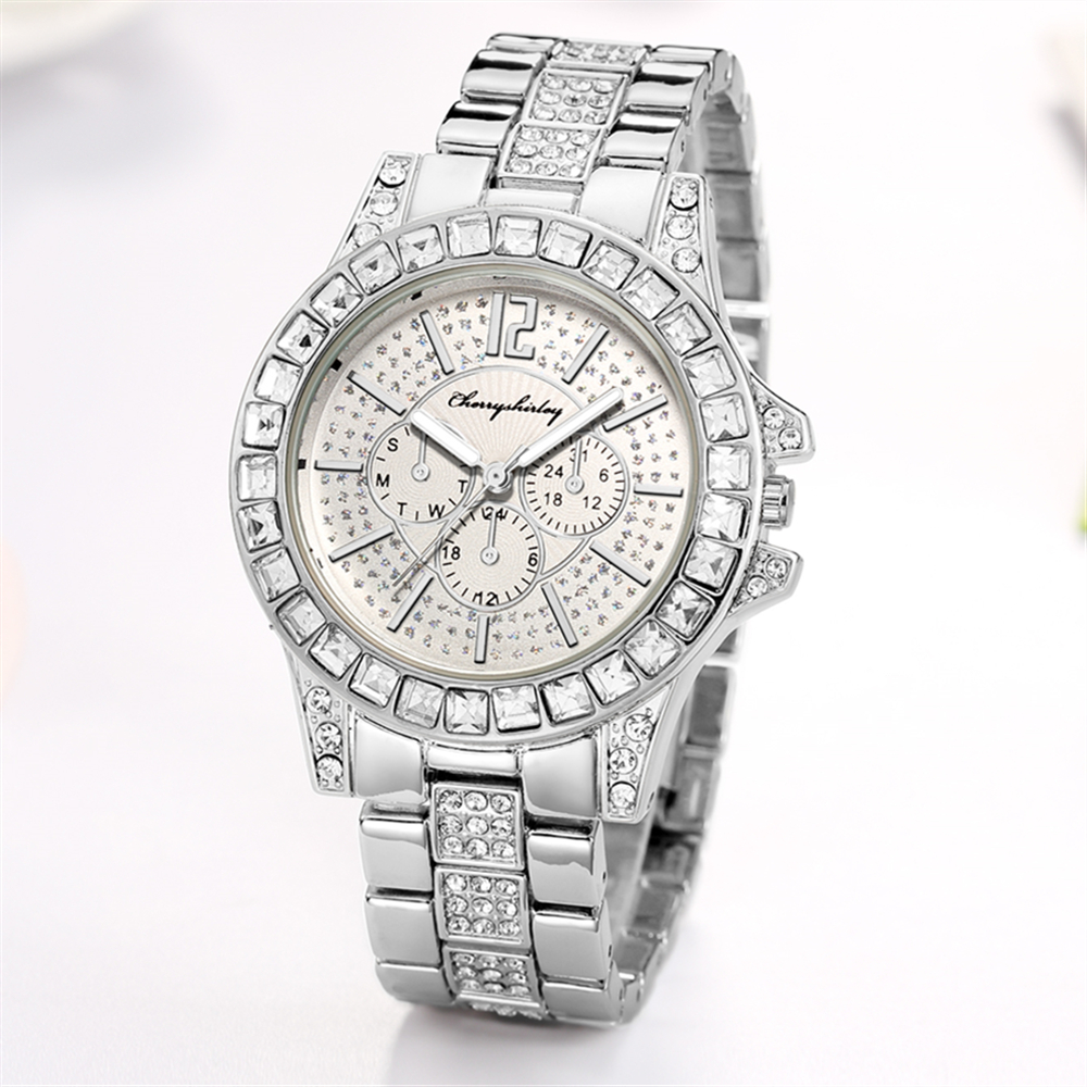 Simple Style Circle Quartz Women's Watches display picture 3