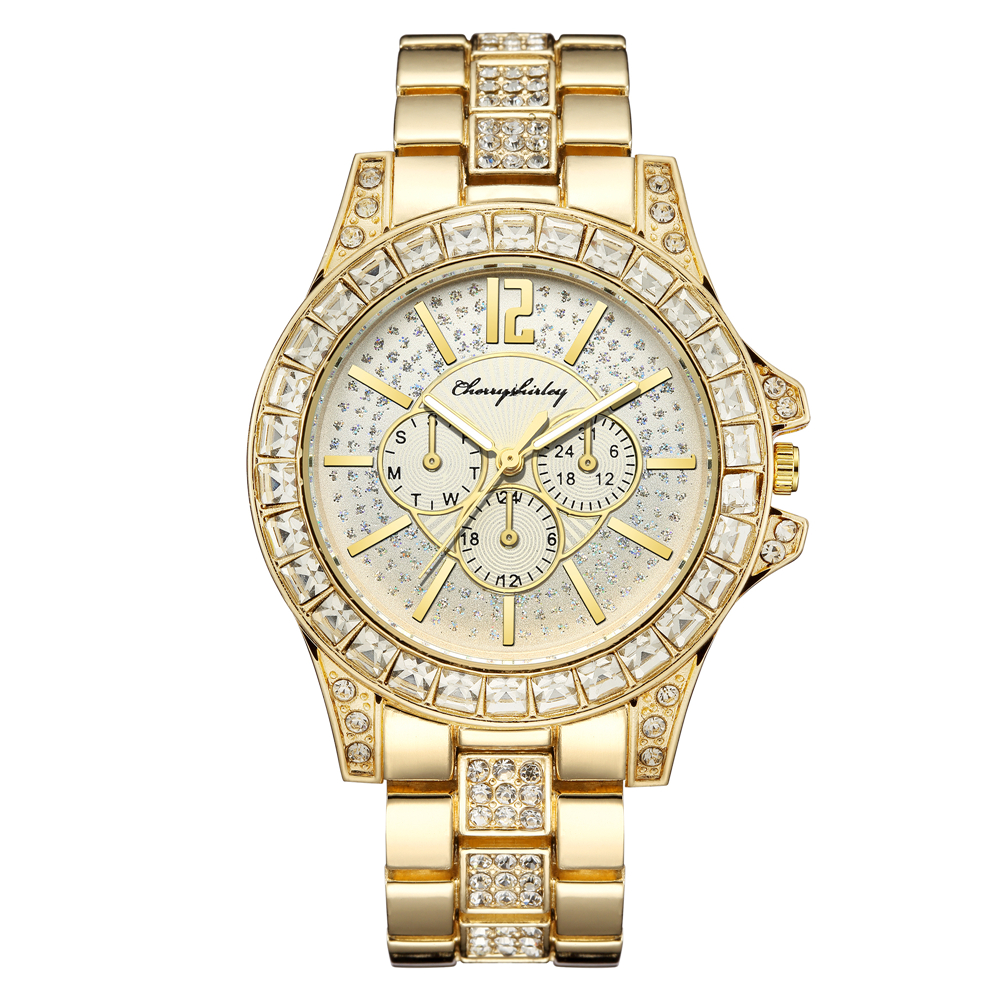 Style Simple Cercle Quartz Femmes De Montres display picture 6