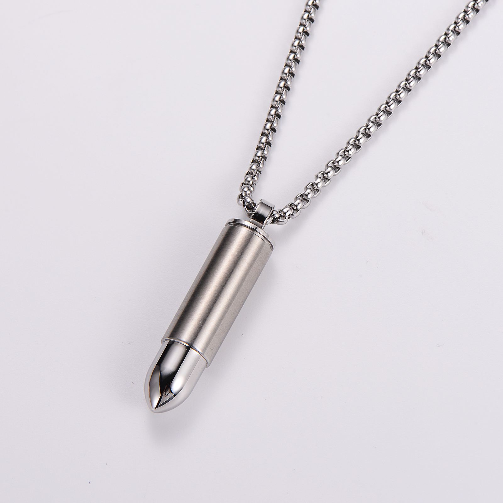 Stainless Steel 18K Gold Plated Simple Style Bullet display picture 3