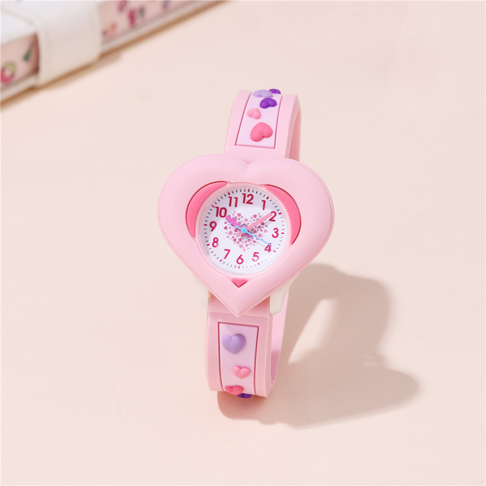 Classic Style Solid Color Buckle Quartz Kids Watches display picture 2
