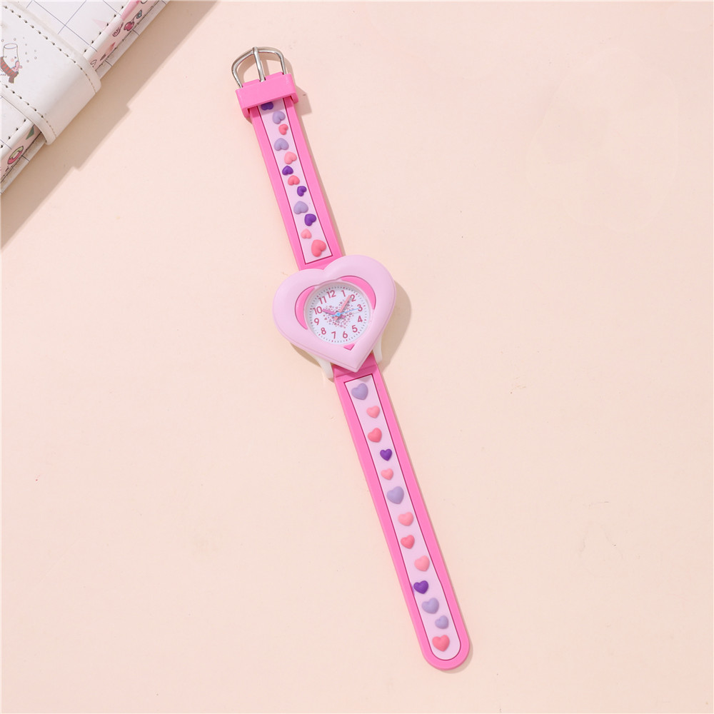 Classic Style Solid Color Buckle Quartz Kids Watches display picture 6