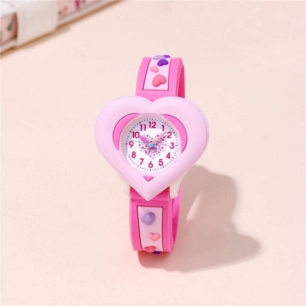 Classic Style Solid Color Buckle Quartz Kids Watches display picture 4
