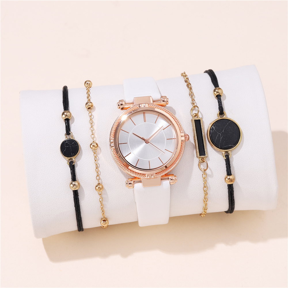 Elegant Einfacher Stil Geometrisch Schnalle Quarz Frauen Uhren display picture 6