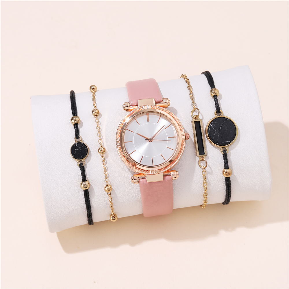 Elegant Einfacher Stil Geometrisch Schnalle Quarz Frauen Uhren display picture 5