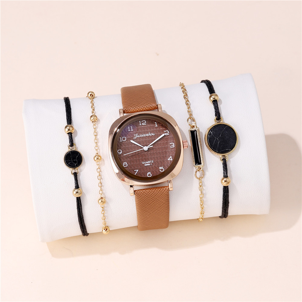 Elegant Business Geometric Buckle Quartz Women's Watches display picture 7