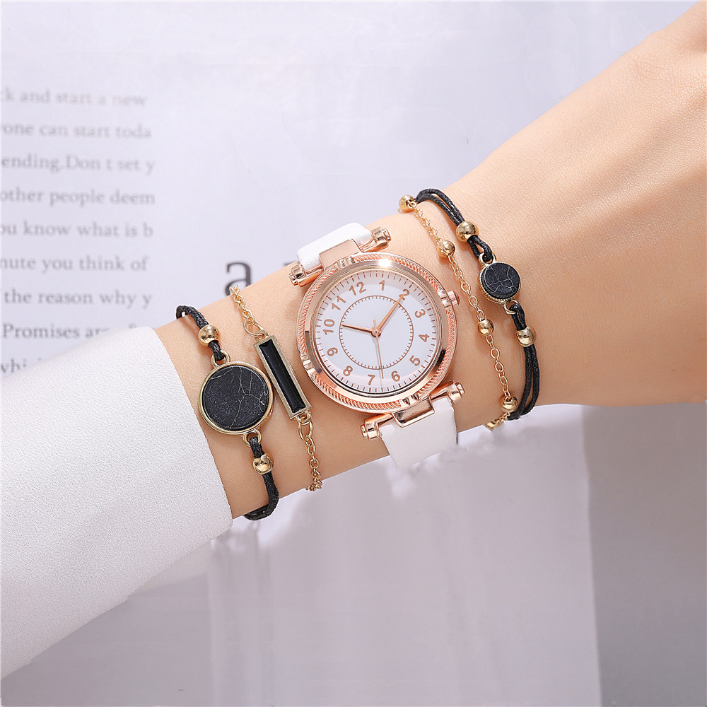 Elegant Einfacher Stil Geometrisch Schnalle Quarz Frauen Uhren display picture 2