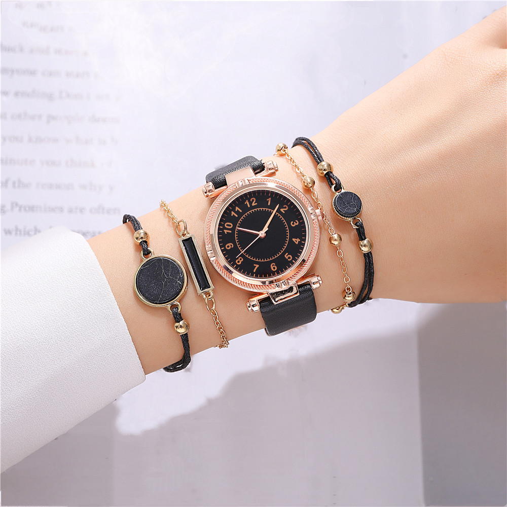 Elegant Einfacher Stil Geometrisch Schnalle Quarz Frauen Uhren display picture 4