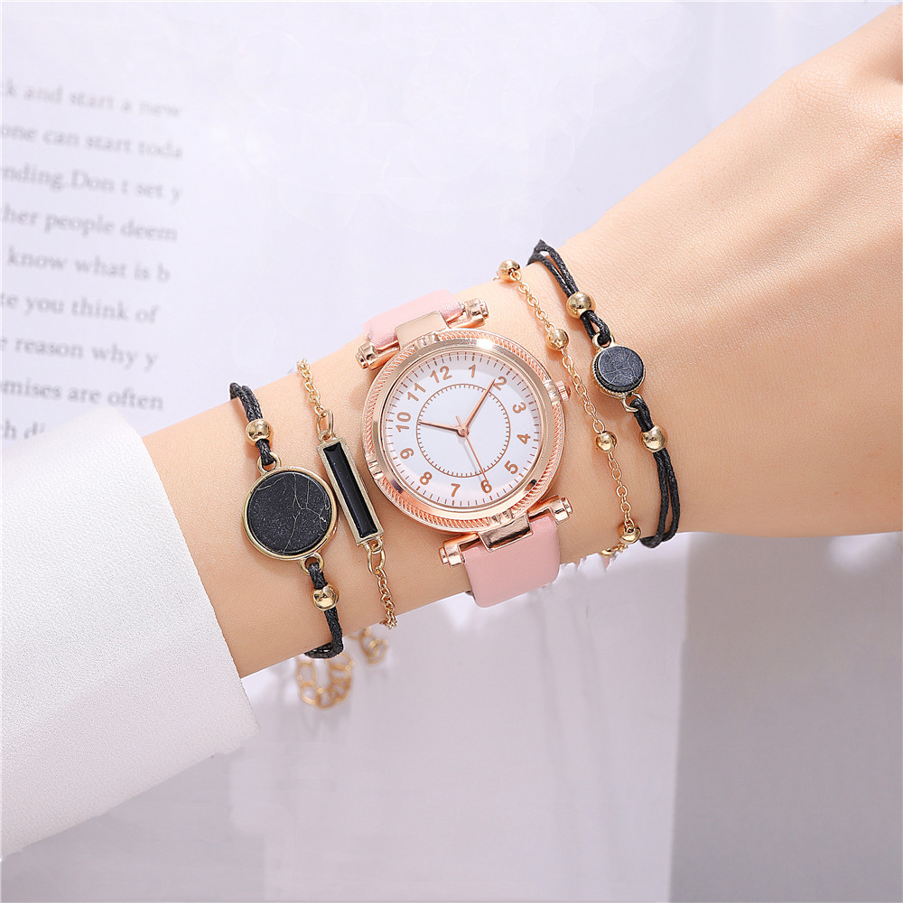 Elegant Simple Style Geometric Buckle Quartz Women's Watches display picture 3