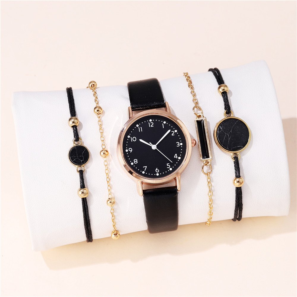 Elegant Einfacher Stil Geometrisch Schnalle Quarz Frauen Uhren display picture 5