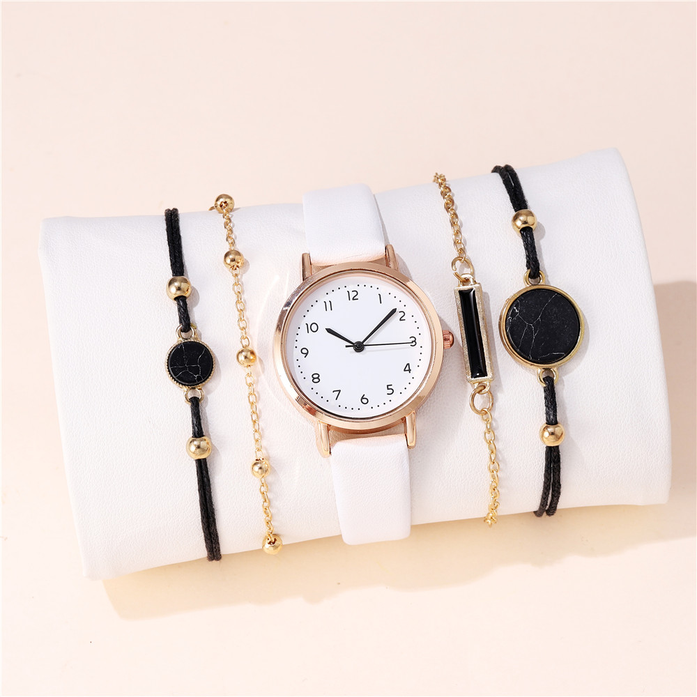 Elegant Einfacher Stil Geometrisch Schnalle Quarz Frauen Uhren display picture 7