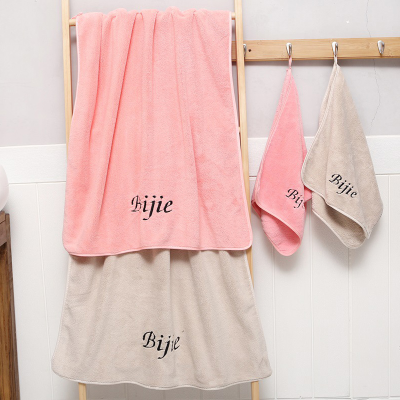 Casual Solid Color Blended Short Plush Towels display picture 1